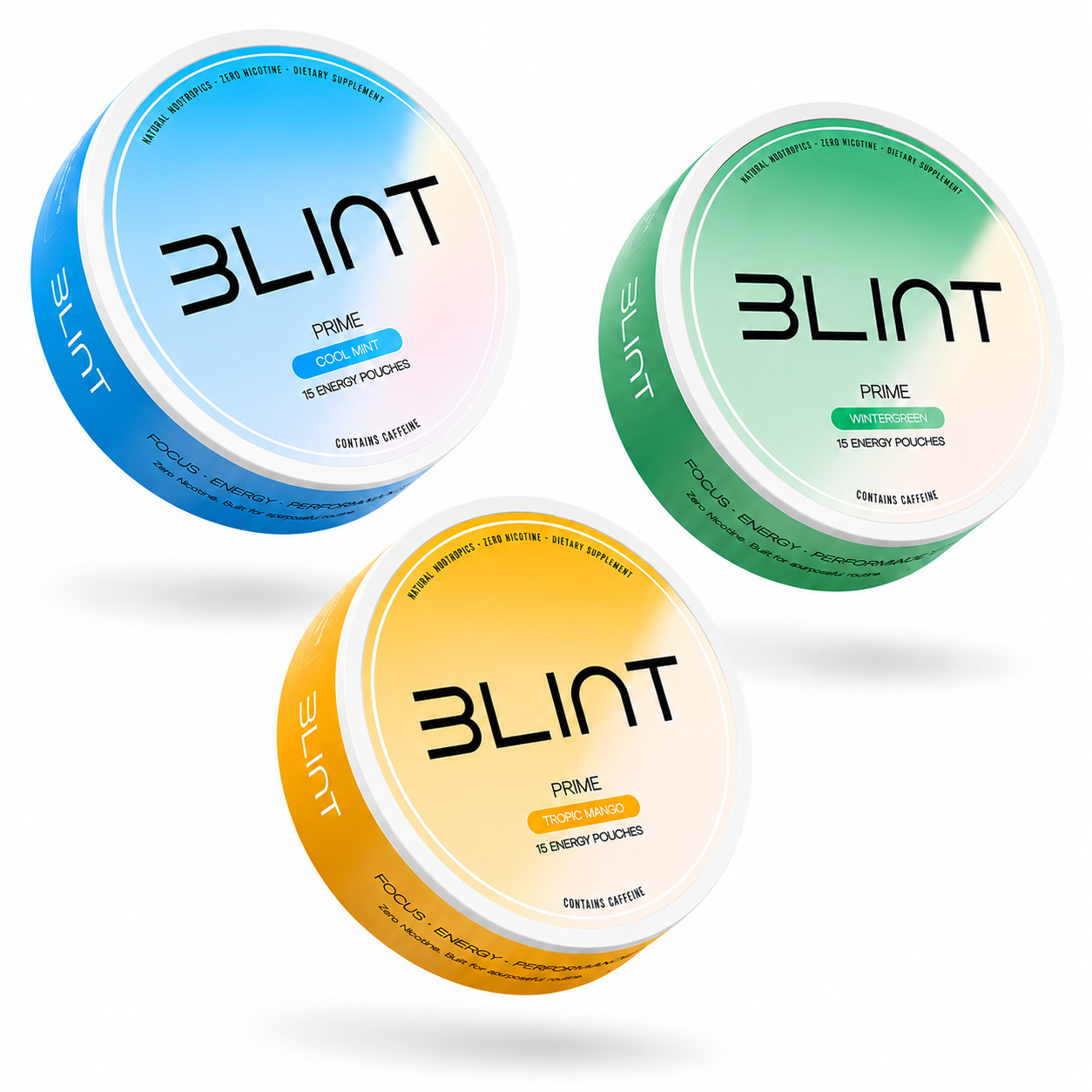 PRIME Pouches: Energy & Focus With Caffeine