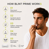 PRIME Pouches: Energy & Focus With Caffeine
